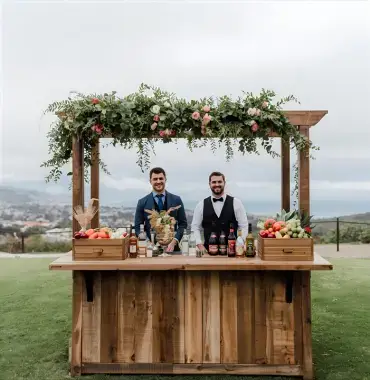 San Diego County Wedding Bar Style