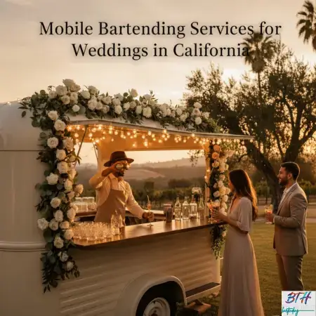 Mobile Bartending Services for Weddings in California