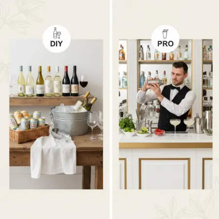 DIY vs Professional Bartending Comparison