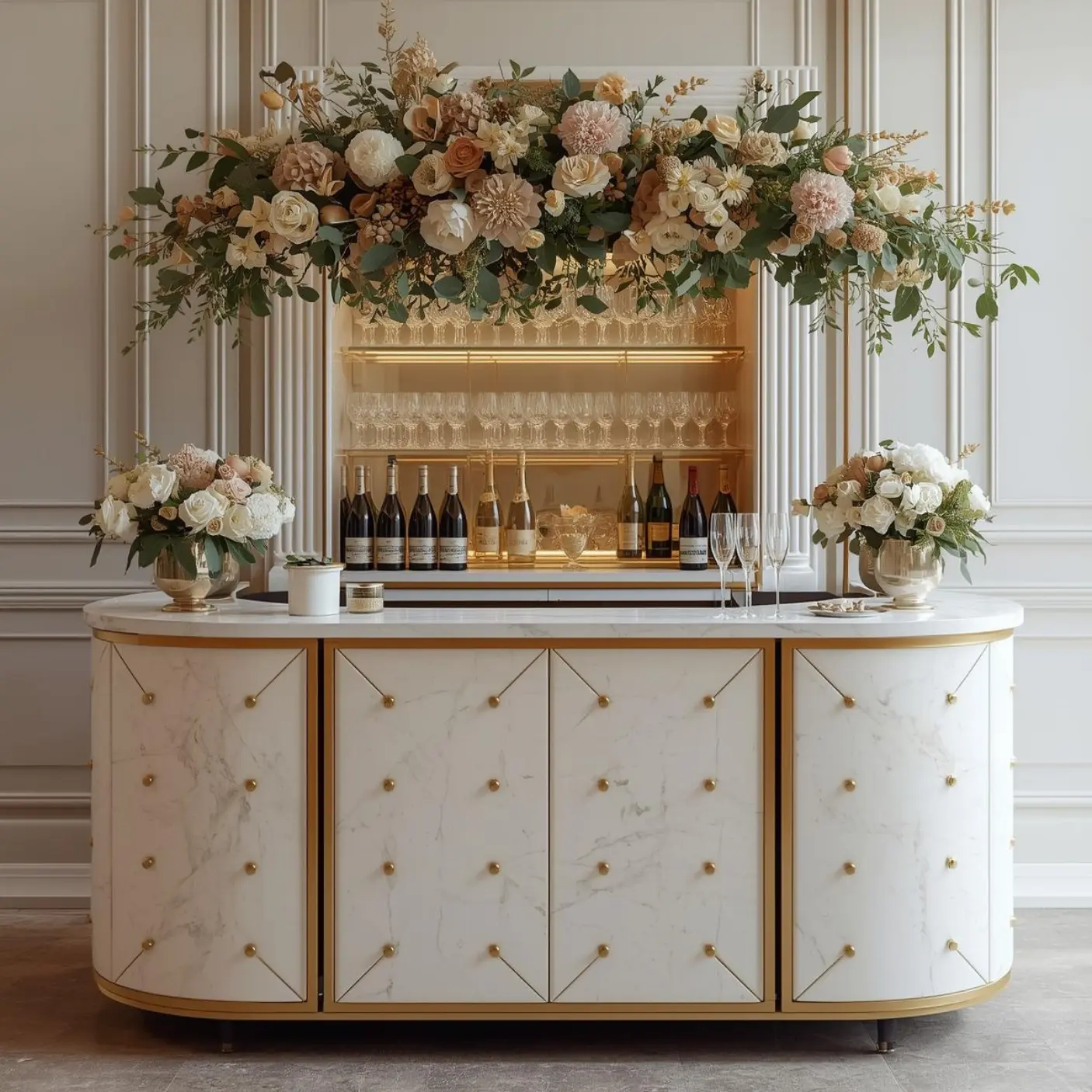 Luxury Bar Setup & Aesthetics