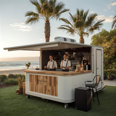 Mobile Bar at Outdoor California Venue