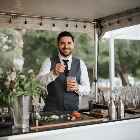 Professional mobile bartender