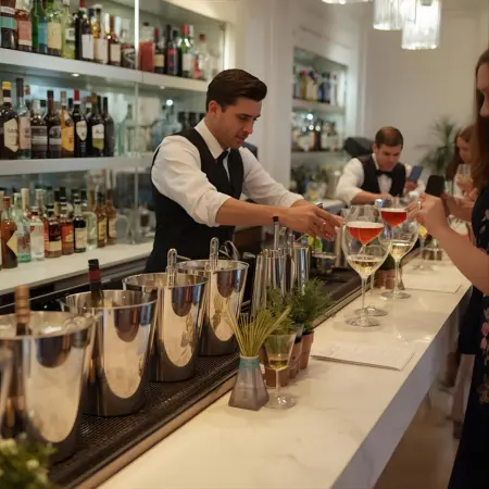 Smooth & Efficient Wedding Bartending Service Setup